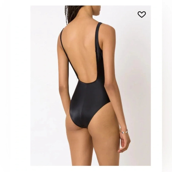 Lygia & Nanny Hapuna Size XS Black low-back swimsuit One Piece NEW! - Picture 5 of 9